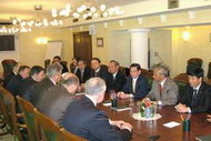 президент вьетнама нгуен минь чиет посетил оао «зарубежнефть», где у него состоялась встреча с генеральным директором компании н.г. бруничем